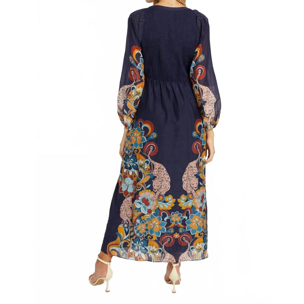 NEW CABALLERO mindy maxi dress in cosmic cheetah - Picture 2 of 3